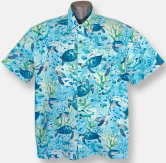 Ocean Turtles Hawaiian shirt